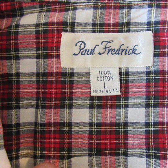 Paul Fredrick Long Sleeve Button Down Shirt - Large - Picture 2 of 4